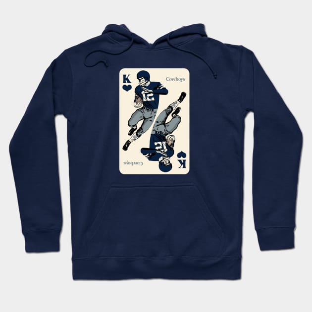 Dallas Cowboys King of Hearts Hoodie by Rad Love